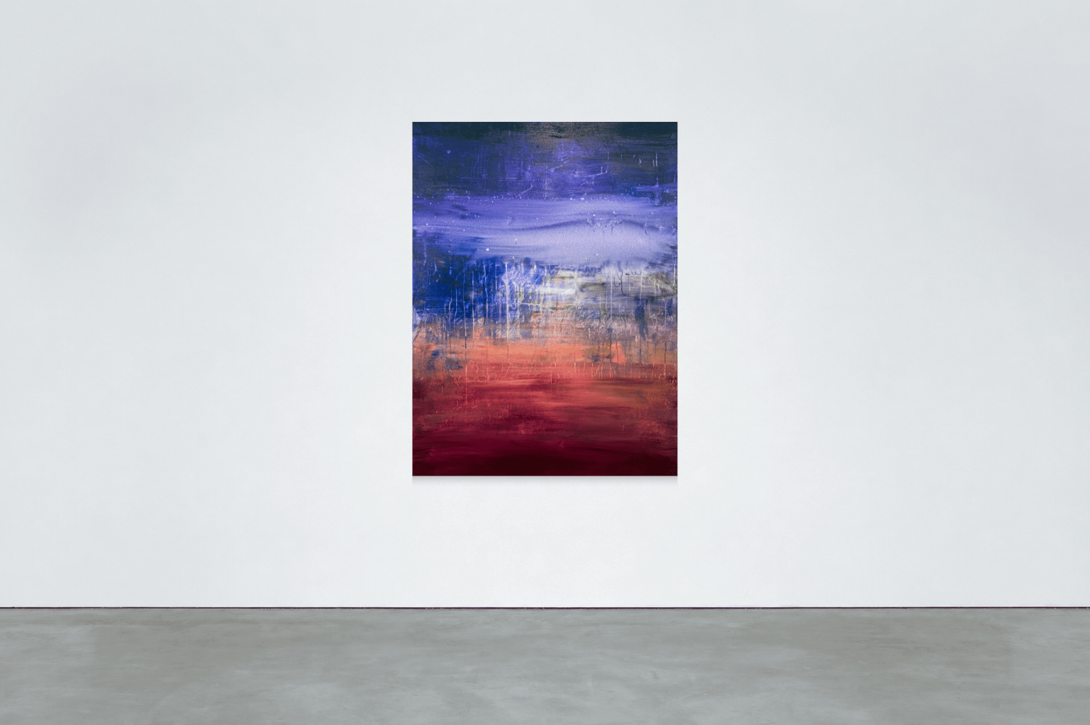 In Between Silence, 2025, acrylic on canvas