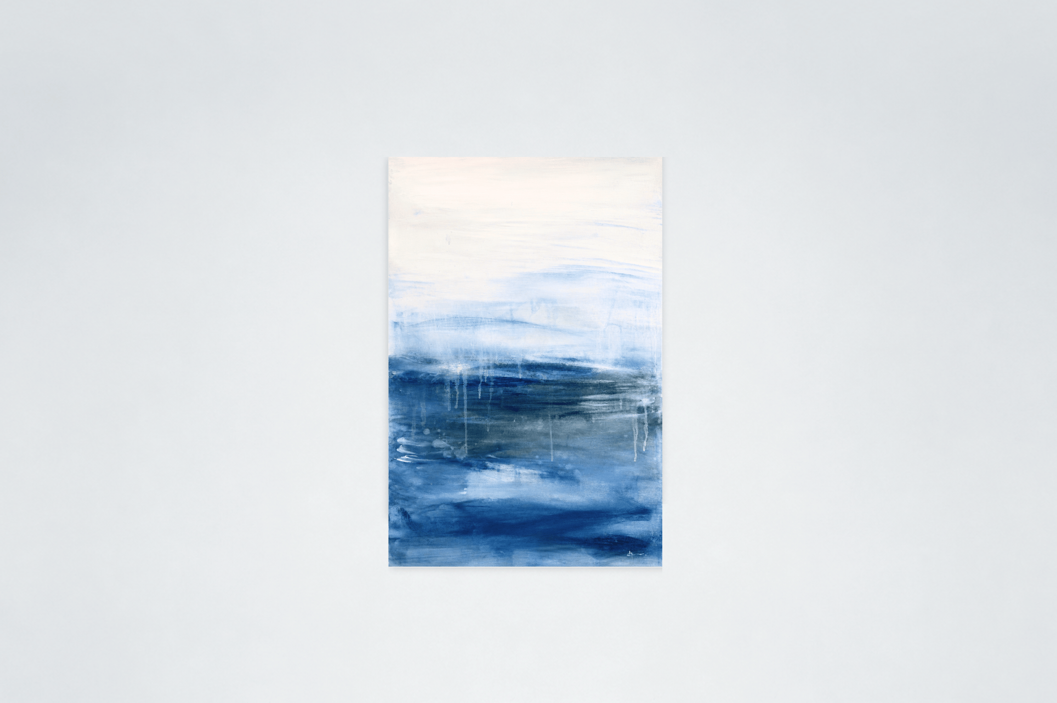 Opening to Becoming, 2026, acrylic on canvas