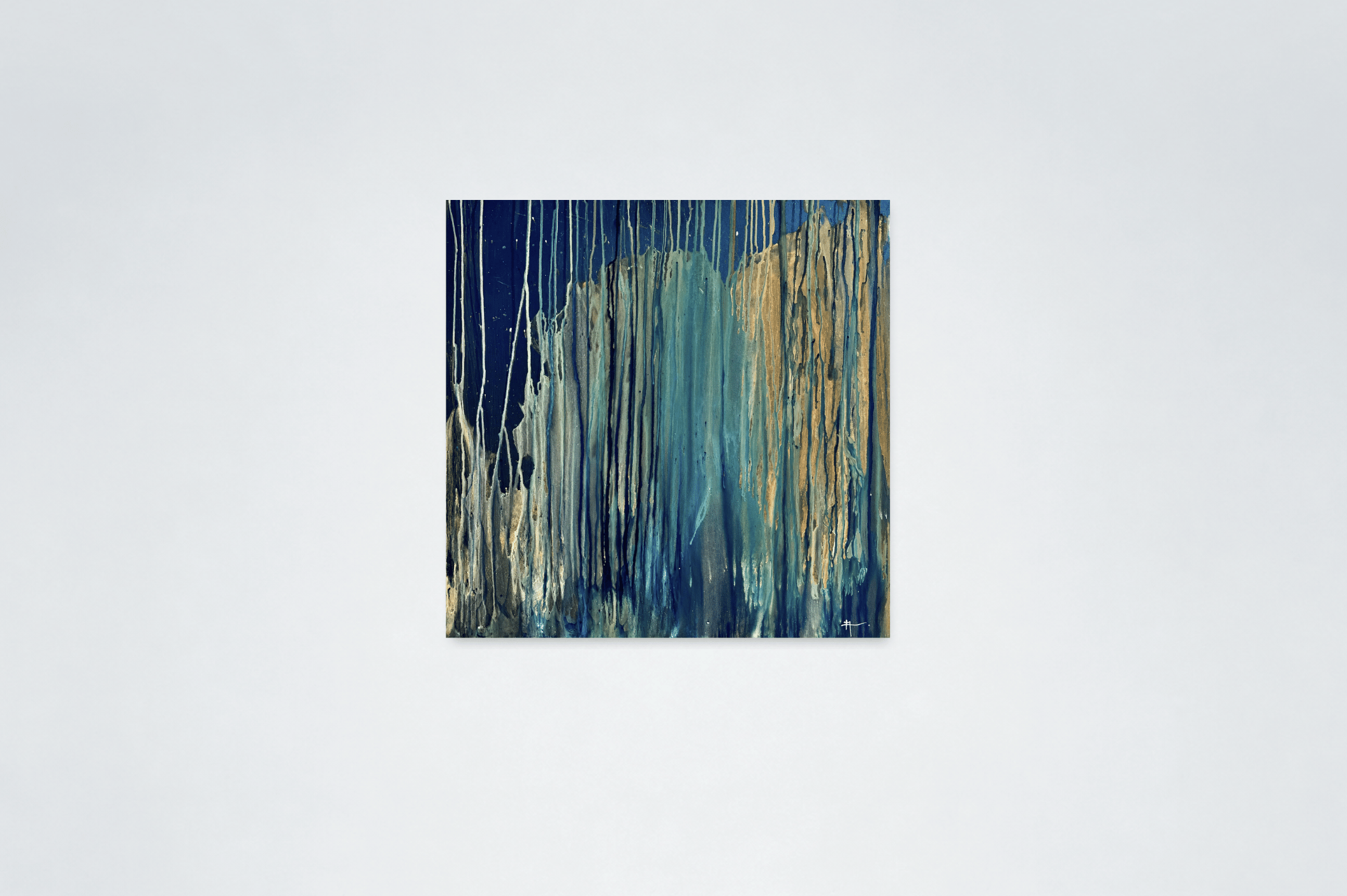 Reveals Inner Peaks, 2026, acrylic on canvas