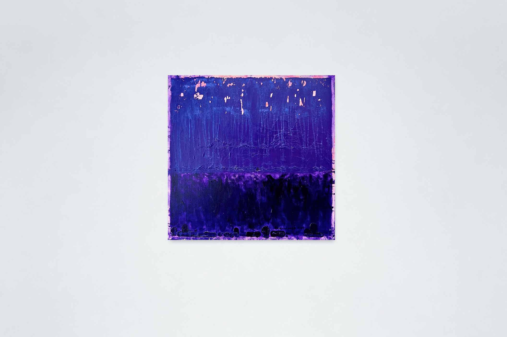 Twilight Break, 2024, acrylic and pastel on canvas